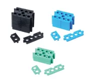 Seau mixte de cales plates 2, 3, 5 mm (1200 pcs) pour terrasse