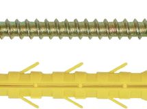 Cheville universelle en nylon - diam. 12 mm x long. 130 mm - Boîte de 25