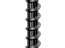 Vis bois tête cylindrique Torx 6 x 30 mm - Mini vybac de 8 noir