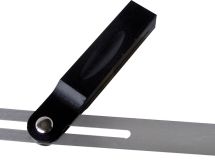 Collier de fixation extérieur noir Dhome - Dimensions 250 x 7,5 x 62 mm - Vendu par 20