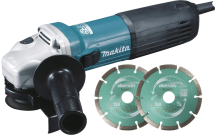 Meuleuse GA5040RKDJ - diam. 125mm 1100W (kit d'accessoires)