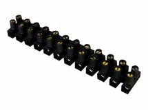 BARRETTE 10MM NOIRE 12 PLOTS VRAC