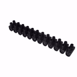 BARRETTE DE CONNEXION 12 PLOTS 16MM² NOIR
