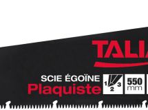 SCIE DE PLAQUISTE 550MM POIGNEE BI-MATIERE