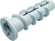 Cheville à visser en nylon - GB - diam. 10 mm x long. 50 mm - Boîte de 25