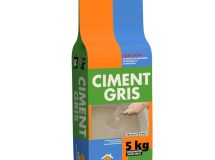 Liant pour la réalisation de travaux courants PRB CIMENT GRIS sac 5kg