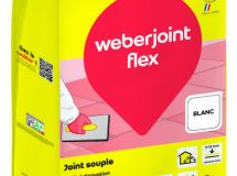 Mortier joint WEBERJOINT FLEX LSN blanc sac 5kg
