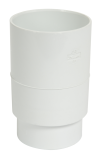 MANCHON FEMELLE/FEMELLE DIAMETRE 80 BLANC - UJRGTB