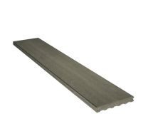Planche de finition composite pour terrasse gris iroise 23 x 180 x 4000 mm
