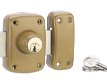 VERROU CORVETTE A DOUBLE CYLINDRE 45 MM 3 CLES