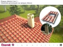 PLAQUE TRANSLUCIDE NEW CLAIRFLEX SOUTUILE 230 1100x964 mm POLYESTER - ETERNIT