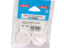 GRILLE MENUISERIE RONDE CONTRE-CLOISON AVEC ANTI INSECTET - 2B43