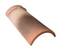 Faitière / aretier conique de 40 canal midi & posifix midi/galleane 10/galleane 10 patinée/galleane 12/occitane terre cuite silvacane littoral - long. 47,5 cm x larg. 24,2 cm