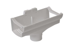 NAISSANCE CENTRALE DIAMETRE 80 POUR PROFILE GOUTTIERE OVATION 28 BLANC - NAD28B
