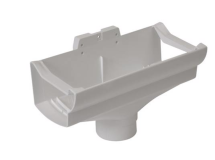 NAISSANCE CENTRALE DIAMETRE 80 POUR PROFILE GOUTTIERE OVATION 28 BLANC - NAD28B