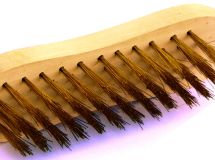 BROSSE METALLIQUE VIOLON 5 RANGS ACIER LAITONNE