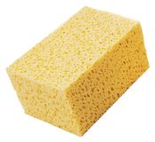 EPONGE SYNTHETIQUE JAUNE 15X10X8CM