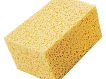 EPONGE SYNTHETIQUE JAUNE 15X10X8CM