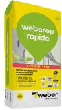 Mortier de réparation WEBERREP RAPIDE sac de 25kg