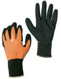 Gants de facadier en nylon/nitrile Bleu T10