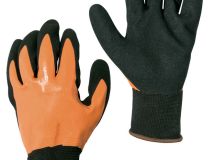 Gants de facadier en nylon/nitrile Bleu T10
