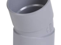COUDE SIMPLE FEMELLE/FEMELLE 20° DIAMETRE 125 - CX22