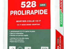 Mortier colle pour carrelage fluide rapide 528 PROLIRAPIDE Sac 25kg