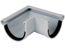 ANGLE DE GOUTTIERE EXTERIEUR A JOINT POUR LG16 GRIS - AE16