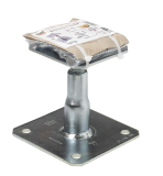 KIT Pied de poteau réglable + Fixations KIT FIX APB100