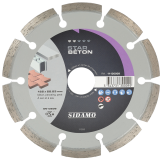 DISQUE DIAMANT STAR BETON D. 125 x 22,23 x h 7