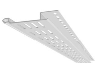 PROFILE DE VENTILATION LONGUEUR DE 2 METRES BLANC - PVSF2B
