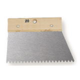 SPATULE A COLLE 20 CM DENTS LARGES POINTUES