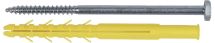 Cheville universelle en nylon - CQLT - diam. 10 mm x long. 80 mm - Boîte de 25