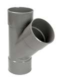 CULOTTE SIMPLE FEMELLE/FEMELLE 45° DIAMETRE 100 - BT144
