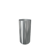 Descente Tronconique SOUDEE ETAIN D.100x0,65mm 2 ml NATZINC