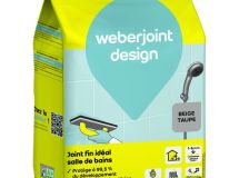 Mortier de jointoiement décoratif WEBERJOINT DESIGN E01 beige taupe sac 5kg