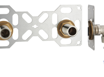 FIXSYSTEM platine double - multicouche à sertir Ø16 M.20x27 plaquette 1 pièce