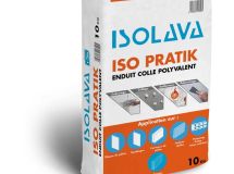 Enduit colle en poudre polyvalent ISOPRATIK sac de 10kg