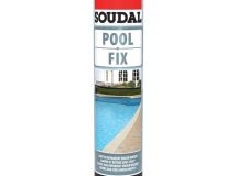 Mastic élastique neutre POOL FIX Cristal - cartouche de 290ml