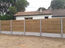 LAME CLOTURE BOIS 34X145 1,92M TRCL4 VERT