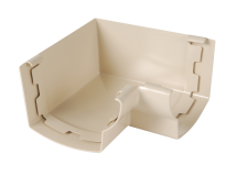 ANGLE DE GOUTTIERE INTERIEUR A 90° POUR PROFILE GOUTTIERE OVATION 28 SABLE - AIC28S