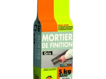 Mortier de finition gris sac de 5kg