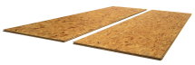 Dalle OSB 3 - long. 2,50m x larg. 0,675m x ep. 18mm