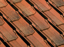 Tuile Terre cuite silvacane xahara - long. 40 cm x larg. 21,5 cm