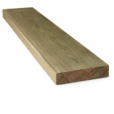 Lame terrasse Pin rouge US 145x27 T4 MARRON lisse STQ 3.00M