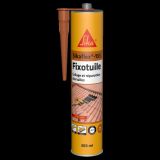 Colle souple à base de polyuréthane Sika Fixotuile rouge tuile - cartouche de 300ml