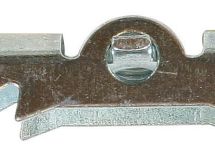 Cheville à bascule en acier + rosace pour matériaux creux - diam. 6 mm x long. 85 mm - Boîte de 50
