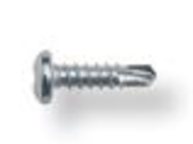 Vis autoforeuse tête ronde cruciforme - long. 9,5 mm x diam. 3,5 mm - Boîte de 200