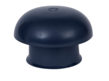 CHAPEAU VENTILATION SANS ANTI INSECTE DIAMETRE 100 ARDOISE - CC10