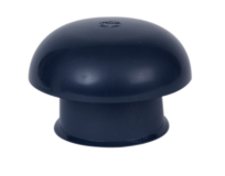 CHAPEAU VENTILATION SANS ANTI INSECTE DIAMETRE 100 ARDOISE - CC10